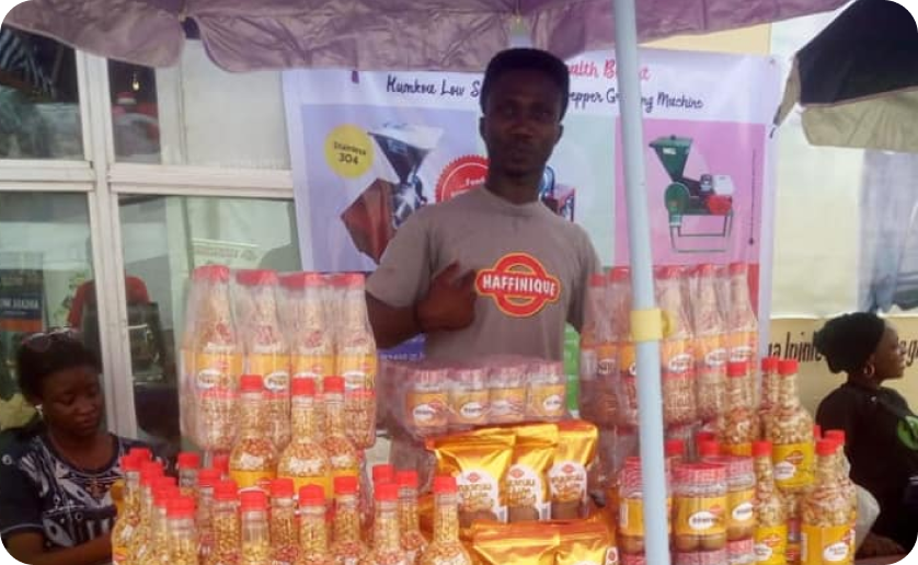 Haffinique at an event